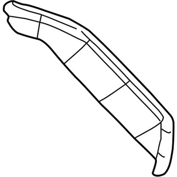 4575247 Mopar DECKLID-DECKLID Opening Illustration 1 of 1