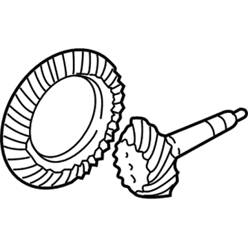 5010322AF Mopar Ring And Pinion Gear Kit Illustration 1 of 1