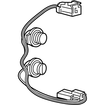 68091062AA Mopar Tail Lamp Wiring Illustration 1 of 1