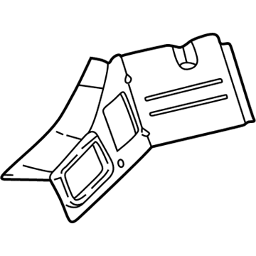 4575406AI Mopar Quarter Panel Extension Illustration 1 of 1