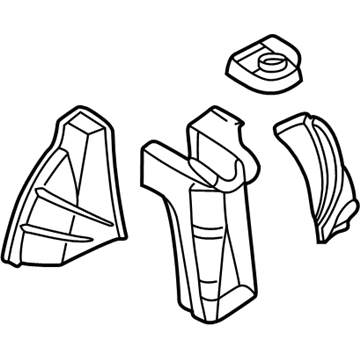 4575427AQ Mopar Wheelhouse Panel Illustration 1 of 1