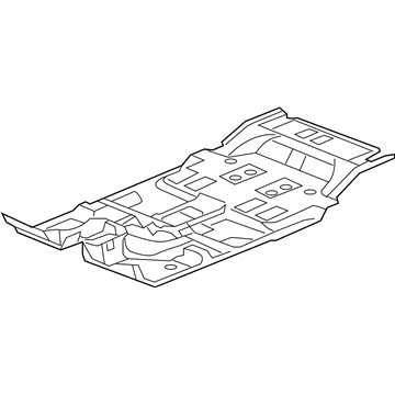 5KQ13ZJ8AC Mopar Floor Carpet Illustration 1 of 1