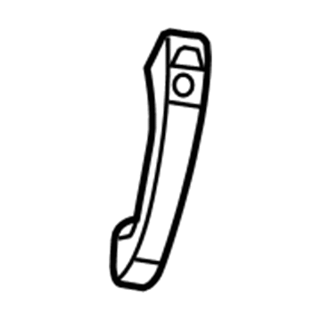 5JF78BDXAF Mopar B Pillar Upper Trim Panel Illustration 1 of 1