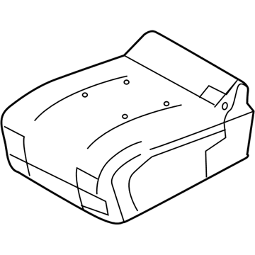 2011 Ram 1500 Seat Cushion - 1QA02BD3AA