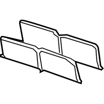 68057617AA Mopar Panel-Storage Compartment Illustration 1 of 1