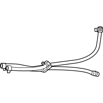 55366796AC Mopar Power Steering Return Line Illustration 1 of 1