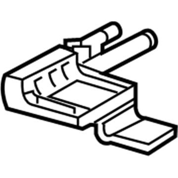 Mopar 1RW90DK2AA Shield-RISER 1RW90DK2AA Mopar Shield-RISER Illustration 1 of 1