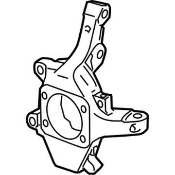4743145AB Mopar Front Knuckle Left Illustration 1 of 1