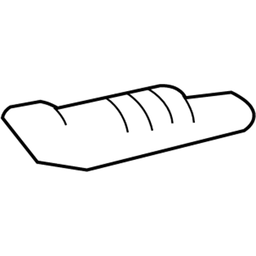 68005202AA Mopar Heat Shield Illustration 1 of 1