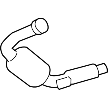 68011935AA Mopar Exhaust Converter Illustration 1 of 1
