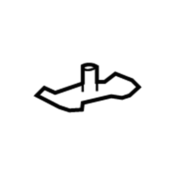 68011971AA Mopar Hose Bracket Illustration 1 of 1