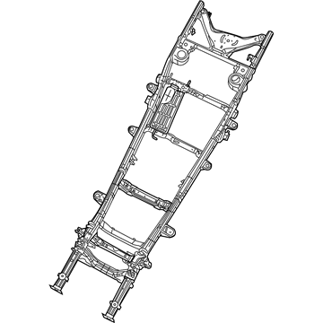 68014625AA Mopar Chassis Frame Illustration 1 of 1