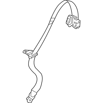 2018 Ram ProMaster City Seat Belt - 5YG67LXHAA