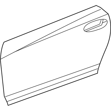 5101678AA Mopar Front Door Illustration 1 of 1