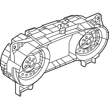 2024 Jeep Gladiator Instrument Cluster - 68632938AD