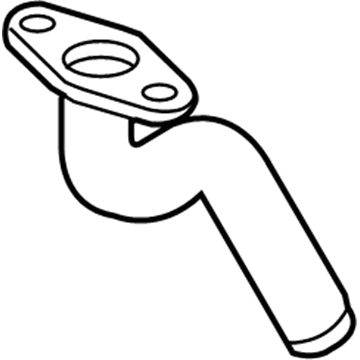 5086950AA Mopar Tube-Turbo Oil Drain Illustration 1 of 1