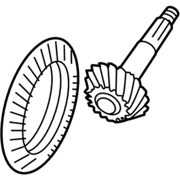 68203459AA Mopar Ring And Pinion Gear Kit Illustration 1 of 1