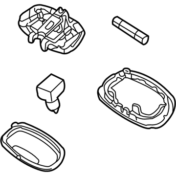 2000 Jeep Grand Cherokee Dome Light - 5FT10RK5