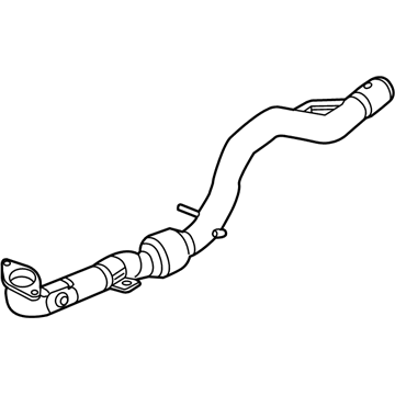2017 Jeep Renegade Exhaust Pipe - 68265127AA