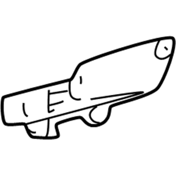 5291355AB Mopar REINFMNT-Instrument Panel Illustration 1 of 1