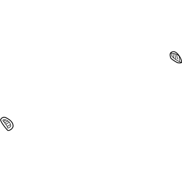 YT69WL5AA Mopar Demister Grille Illustration 1 of 1