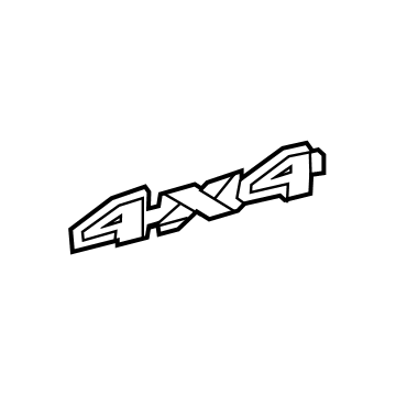 Jeep Grand Cherokee WK Emblem - 68370539AB