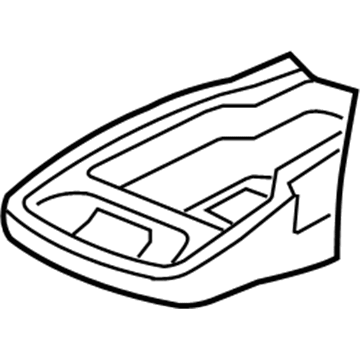 1HK881J3AA Mopar Armrest Bin Illustration 1 of 1