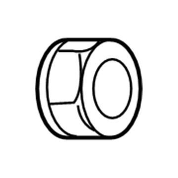 6509652AA Mopar Hexagon Nut Illustration 1 of 1