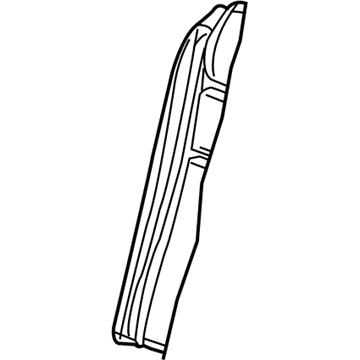 5139651AA Mopar Seat Back Foam Illustration 1 of 1