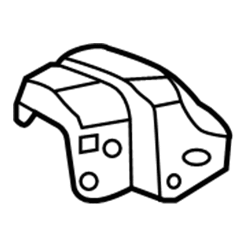 68092155AA Mopar Reinforcement Fender Illustration 1 of 1