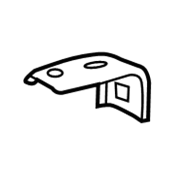 Mopar 68089477AA Fender Mounting Front Bracket 68089477AA Mopar Fender Mounting Front Bracket Illustration 1 of 1