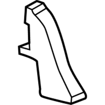Mopar 68082833AA Fender To Hinge Pillar Silencer 68082833AA Mopar Fender To Hinge Pillar Silencer Illustration 1 of 1