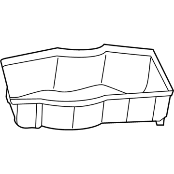 4885057AB Mopar Cover-Blower Motor Illustration 1 of 1