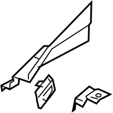 5189107AA Mopar Inner Load Path Beam Illustration 1 of 1