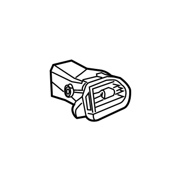 5UV82U00AA Mopar Air Conditioning & Heater Outlet Illustration 1 of 1