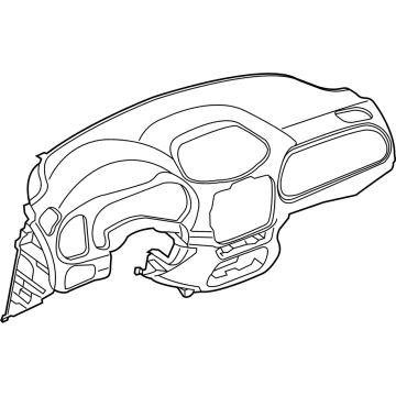 5UV73GTVAA Mopar Instrument Panel Illustration 1 of 1