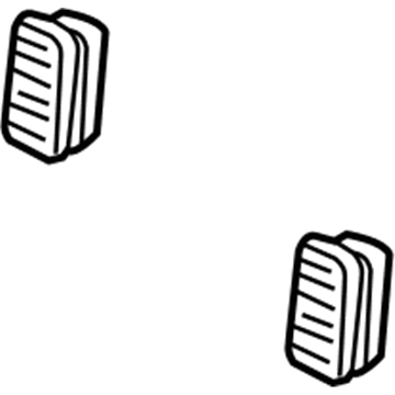5KC54DX9AB Mopar Air Conditioning & Heater Outlet Illustration 1 of 1