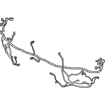 Mopar 68622014AB Front Fascia Wiring 68622014AB Mopar Front Fascia Wiring Illustration 1 of 1