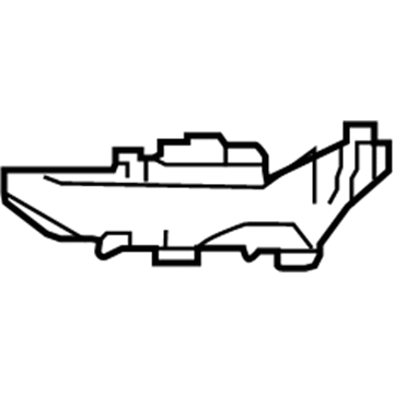 68297616AA Mopar Mounting Bracket Illustration 1 of 1