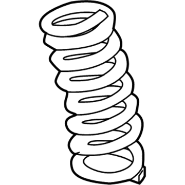 2011 Dodge Challenger Coil Springs - 68032311AB