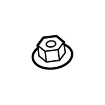2017 Chrysler 200 Exhaust Nut - 6104717AA