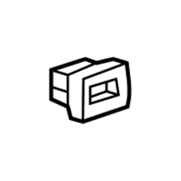 6035821 Mopar Nut-Plastic Snap In Illustration 1 of 1