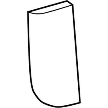 UY45YQLAA Mopar Cover-Door Panel Illustration 1 of 1