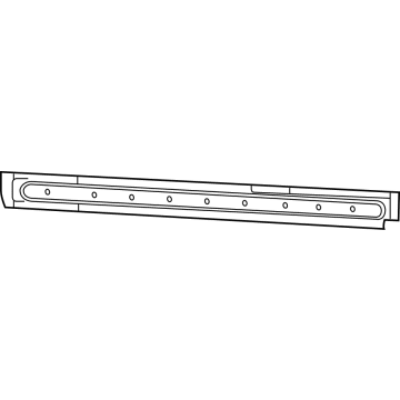 Mopar 5112896AD Sill Reinforcement 5112896AD Mopar Sill Reinforcement Illustration 1 of 1