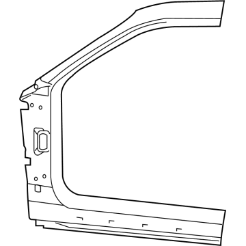 68043534AN Mopar Body Side Aperture Front Panel Illustration 1 of 1