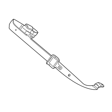 2020 Dodge Journey Seat Belt - 1AN15HL1AD