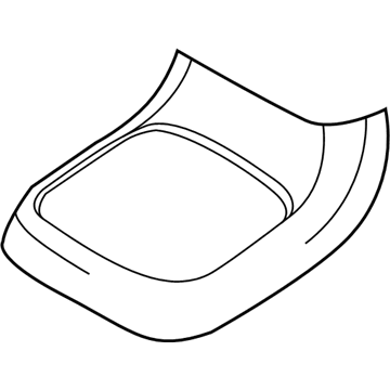 Mopar 1YU68DX9AA Floor Console Panel 1YU68DX9AA Mopar Floor Console Panel Illustration 1 of 1