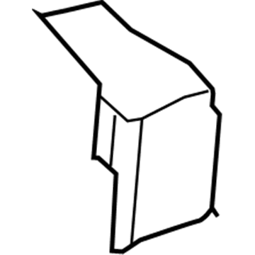 68188030AC Mopar Battery Tray Illustration 1 of 1