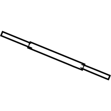 2007 Jeep Wrangler Wiper Blade - 68002390AA