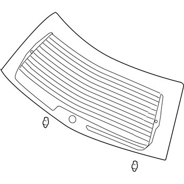 5102323AC Mopar BACKLITE-LIFTGATE Illustration 1 of 1